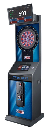Dart-Automat Loewen – DART-HB10 – Turnier Dart-Automat von Löwen Entertainment: DART-HB10-Turnier
