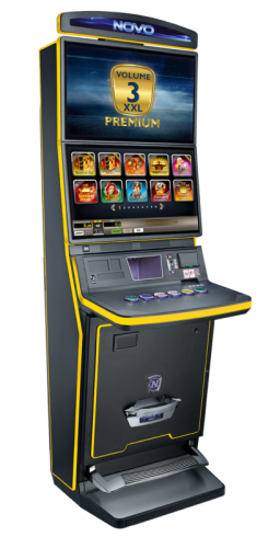 Geldspielautomat Novo-Optimus-Volume-3 – XXL-Premium – Standgerät Geldspielautomat Novo-Optimus-Volume-3 - XXL-Premium - Standgerät